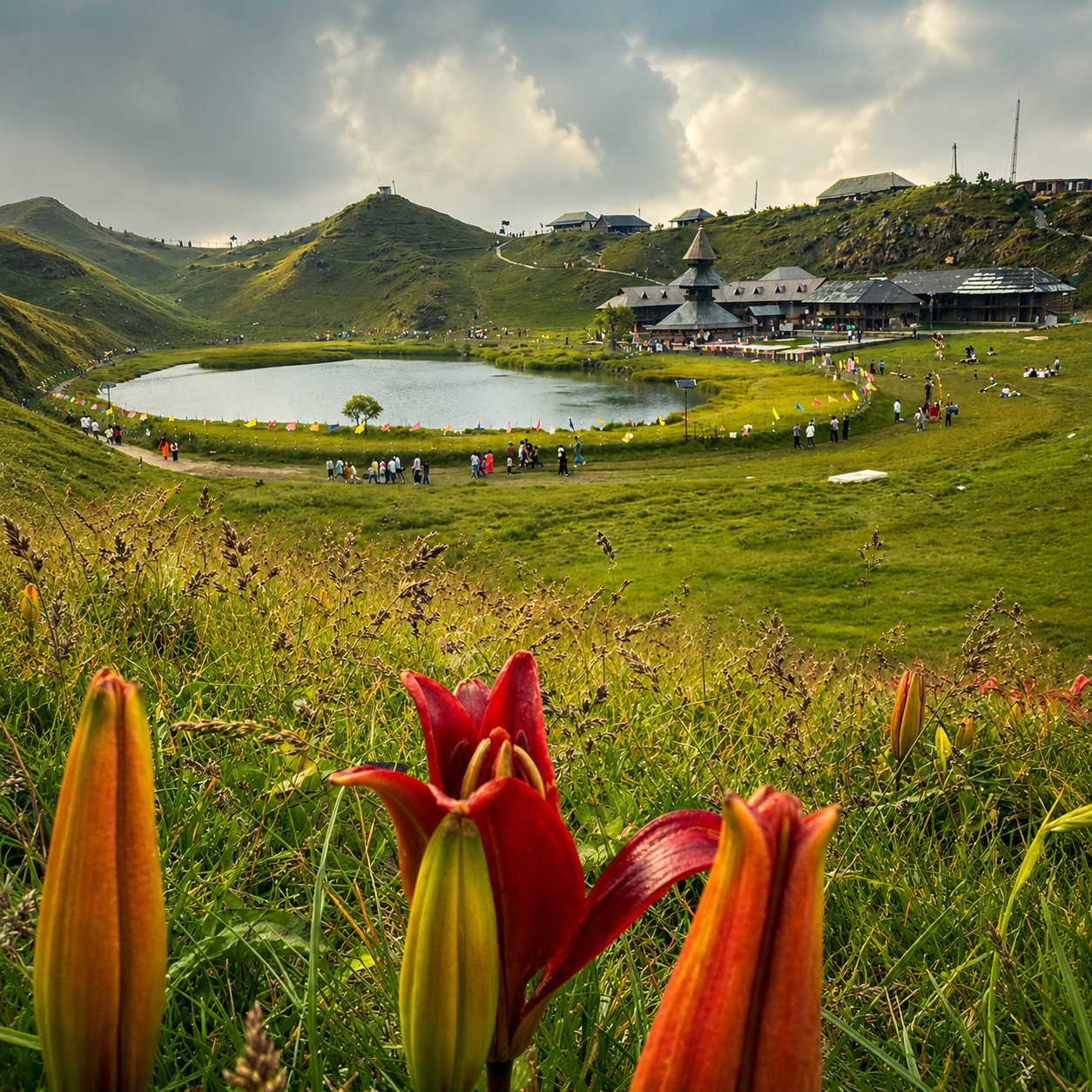 Prashar Lake Trek, Empty Trails , Himachal Pradesh